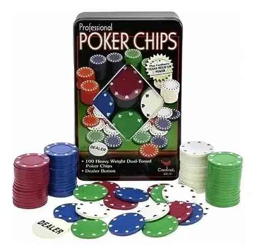 FICHAS P/ POCKER C/100